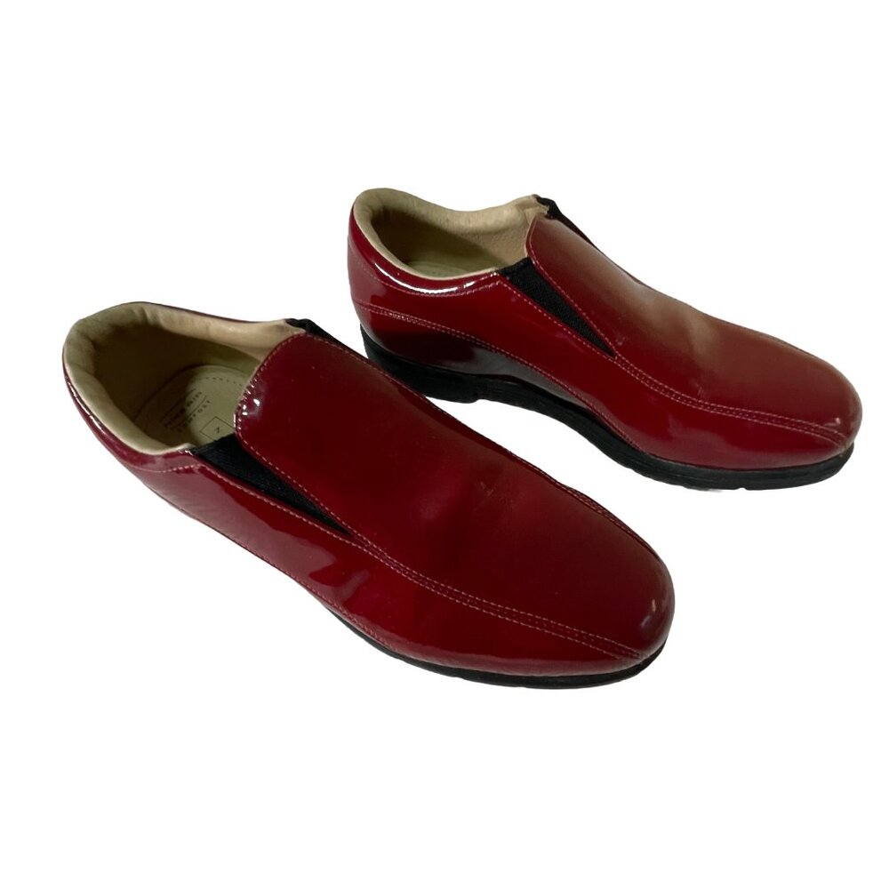 Nike Air Verdana Last Red Patent Leather Slip on Golf Shoes Women’s - 7.5